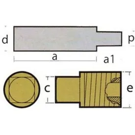 tecnoseal-caterpillar-ten02027t-플러그-양극