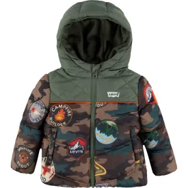 levis---aop-puffer-ジャケット