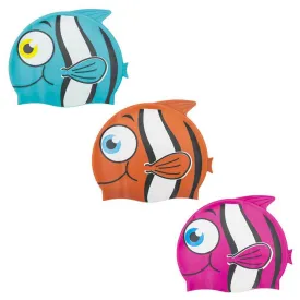 bestway-funny-fish-junior-swimming-cap-assorted