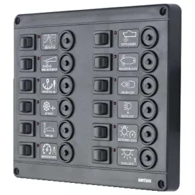 vetus-p12-fuses-switches-panel-with-circuit-breaker