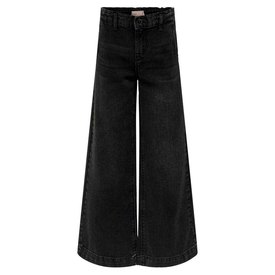 ONLY Girl's Konrose Button Jeans Black Noos Denim Trousers 