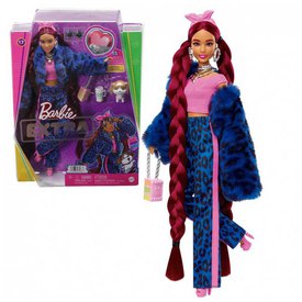 Barbie Extra Blue Leopard Tracksuit Doll