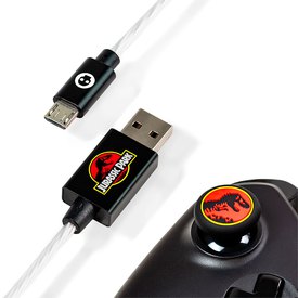Jurassic world Jurassic Park USB-LED-Kabel und Griffe für PS4 und Xbox One