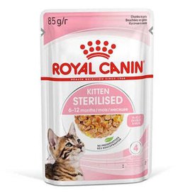 Royal canin Sterilised 85g Nasses Kätzchenfutter 12 Einheiten