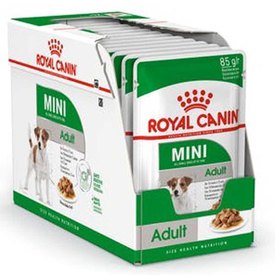 Royal canin Mini Adult 85g Nasses Hundefutter 12 Einheiten