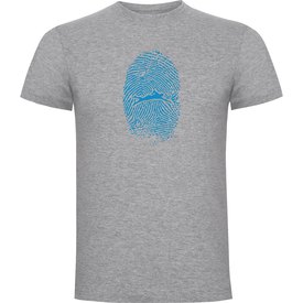 Kruskis Camiseta De Manga Curta Swimmer Fingerprint