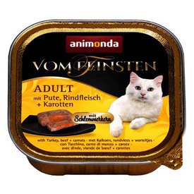 Animonda Vom Feinsten Classic Truthahn-Rindfleisch Und Karotten 100g Nass KATZE Essen