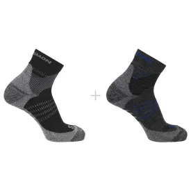 salomon-chaussettes-courtes-x-ultra-access-quarter-2-paires
