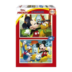 educa-borras-2x48-mickey-mouse-fun-house-wooden-puzzle