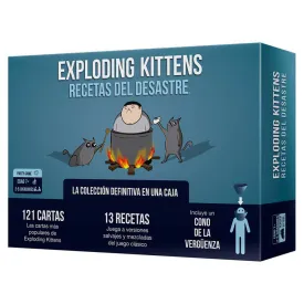 asmodee-exploding-kittens-recetas-del-desastre-kortspill-spansk-versjon