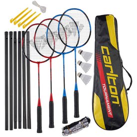 Carlton Badmintonketsjer Tournament 4 Player Set