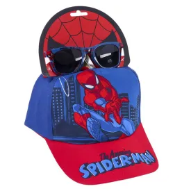 cerda-conjunto-de-bone-e-oculos-de-sol-spiderman
