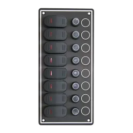 a.a.a.-8-bryter-elektrisk-panel-15a-12v