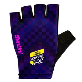 Santini Tour De France Official Tourmalet Short Gloves