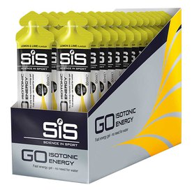 SIS Energi Geler Låda Go Isotonic Energy Lemon & Lime 60ml