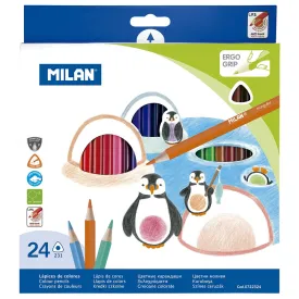 milan-ask-med-24-trekantiga-fargpennor