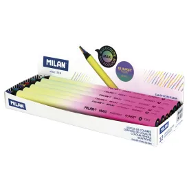 milan-display-box-12-multicoloured-maxi-round-pencils-sunset-series