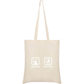 Kruskis Problem Solution Play Football Tote Tasche
