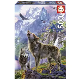educa-borras-wolves-in-rocks-puzzle-500-pieces