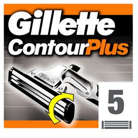 Gillette Continos Contour Plus 5 Units