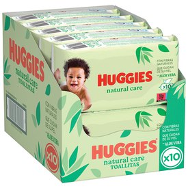 Huggies Natural Care Wipes 560 Units