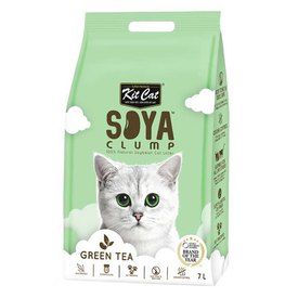 Kitcat Arena Biodegradable SoyaClump Soybeen Eco Litter Green Tea 7L