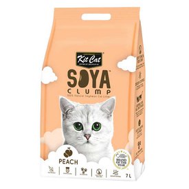 Kitcat SoyaClump Soybeen Eco Litter Peach Biodegradable Sand 7L
