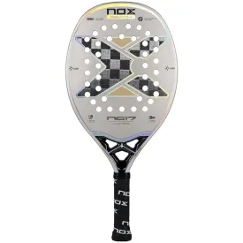 Nox NG170 By Nicolas Gianotti 2023 beach tennis set Silver| Smashinn