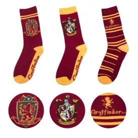 cinereplicas-harry-potter-gryffindor-socks-3pack