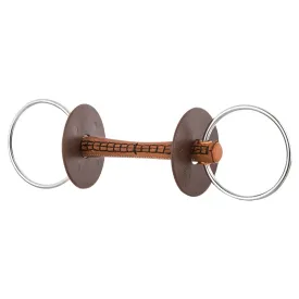 beris-snaffle-leatherbar-standard-soft-hestebid-7.5-cm