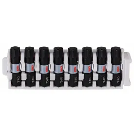 bosch-impact-t40x8-25-mm-torx-bit-set-8-units