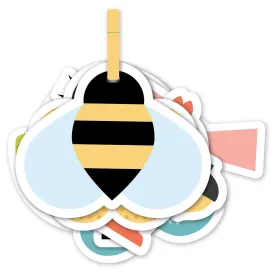 petit-collage-유모차-카드:-자연-산책