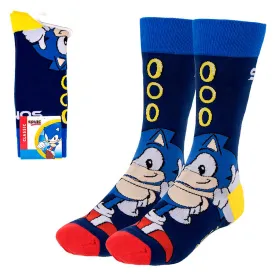 sonic-socks-half-long-socks