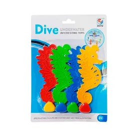 softee-sea-horse-diving-animals-4-units