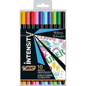 bic-10가지-색상의-강렬한-파인-팁-컬러-마커