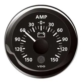 vdo-view-line-60mv-single-scale-round-ammeter-150a