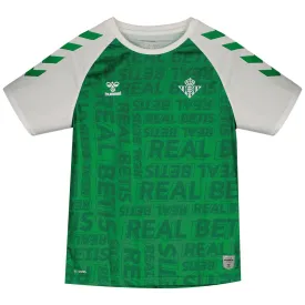 hummel-real-betis-23-24-pre-match-junior-short-sleeve-t-shirt