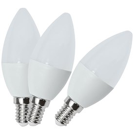 Hepoluz E14 5W 3000K LED-Lampen Einstellen 3 Einheiten