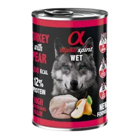 alpha-hundefutter-pute-mit-birne-6x400g-nassfutter