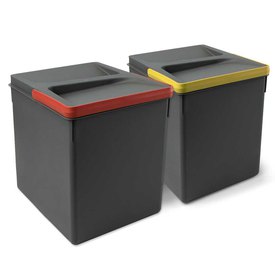 Emuca Recycle 2x15L Mülleimer 2 Einheiten