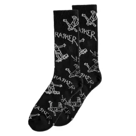 thrasher-gonz-logo-中筒袜