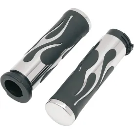 drag-specialties-flame--rubber-handtak