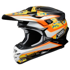 Shoei VFX-W Turmoil TC8 Motocross Helmet