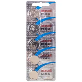 maxell-5-cr1632-3v-knappbatteri