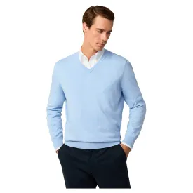 faconnable-cosilk-pullover-mit-v-ausschnitt