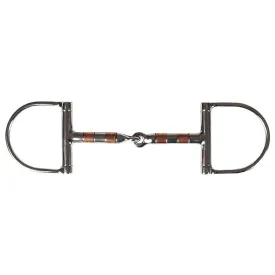 horka-joined-d-ring-copper-rolls-13-mm-snaffle