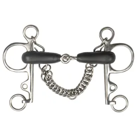 horka-snaffle-jointed-rubber