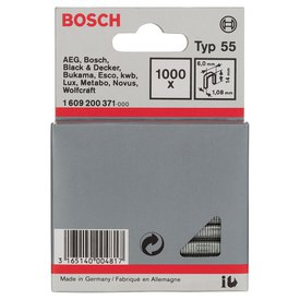 Bosch 55 6.0x1.08x14 mm Heftklammern 1000 Einheiten