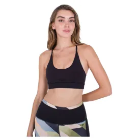 hurley-solid-cross-back-运动胸罩-低冲击