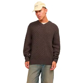 jack---jones-cosy-cable-pullover-mit-v-ausschnitt
